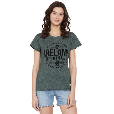 Irish Connexxion Unisex Ireland Originals Green Grindle T-Shirt